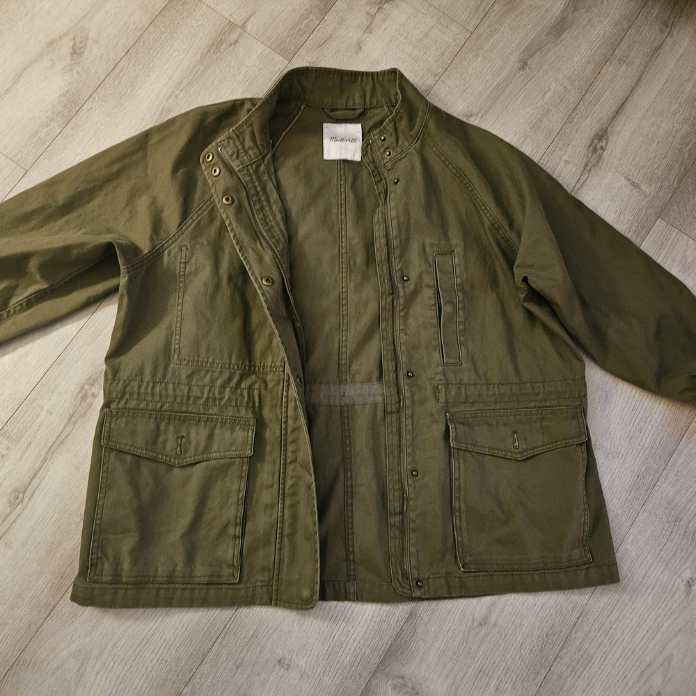 Madewell Green Utility Jacket